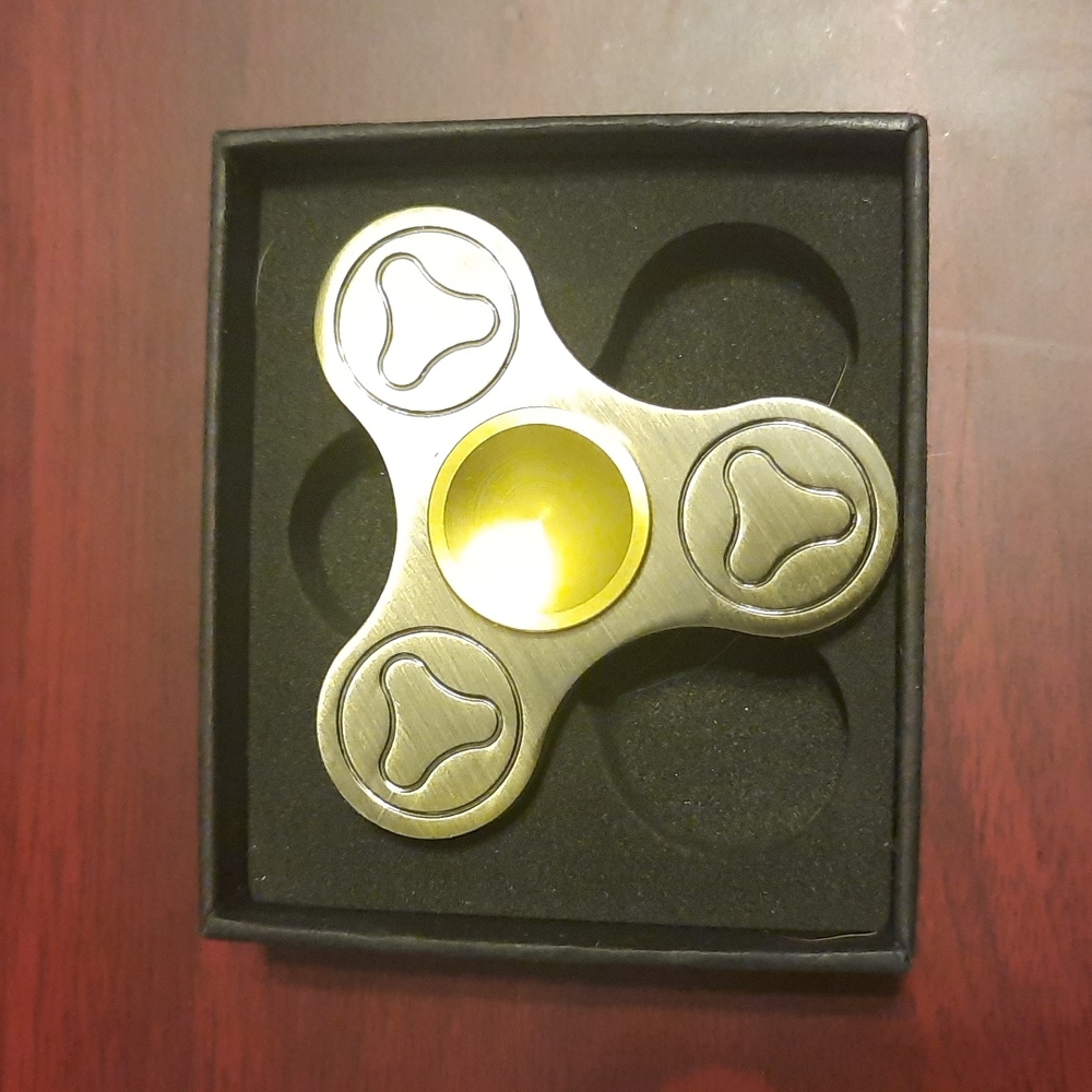 Tritechnox Tri Fidget Spinner Metallic Wheel